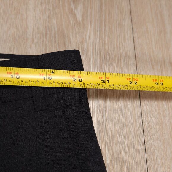 J Press Dress Pants Mens 40x32 Charcoal Gray Wool Made in USA Business Formal - Picture 8 of 14